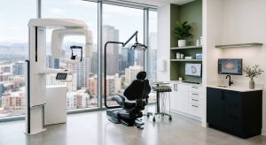Advanced CBCT 3D imaging machine at Dental Elements in Downtown Denver.
